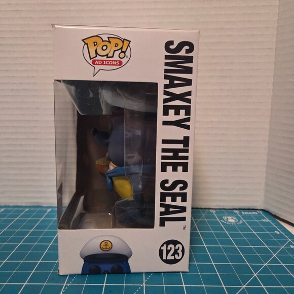Funko POP Ad Icons Kellogg's Suger Smacks Smaxey The Seal 123 Vinyl Figure - Picture 2 of 6